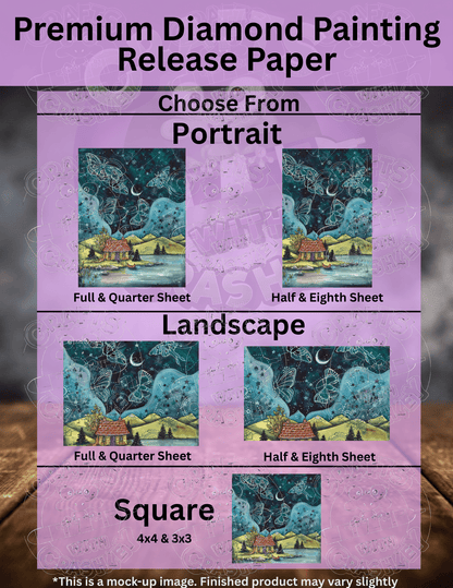 "Big Skies" by ©Kat Fedora Premium Accessories for Diamond Painting