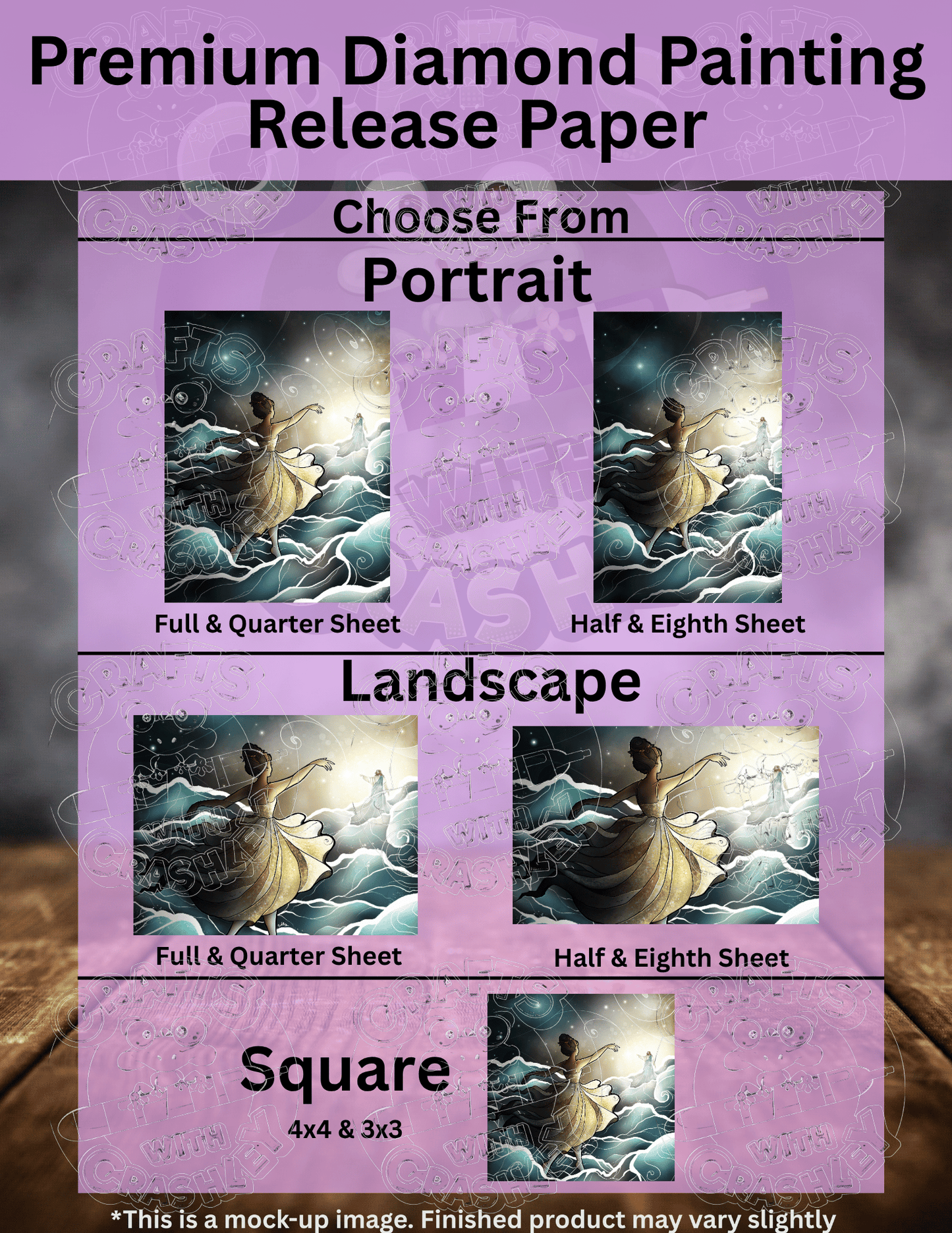 "Praise You in the Storm" by ©Mandie Manzano Premium Accessories for Diamond Painting