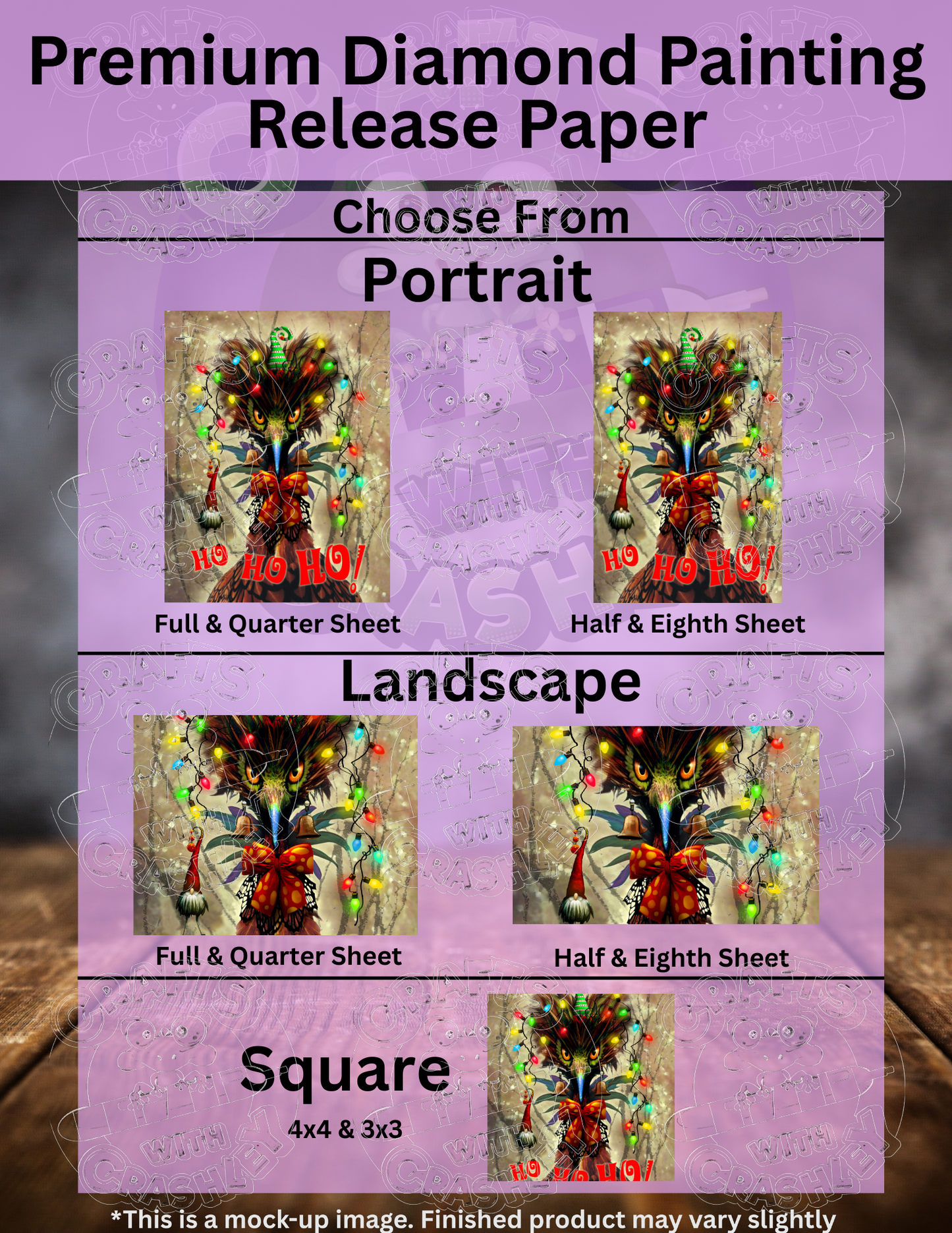 "Myrtle...ho ho ho" by ©Richard Lorenz Premium Accessories for Diamond Painting