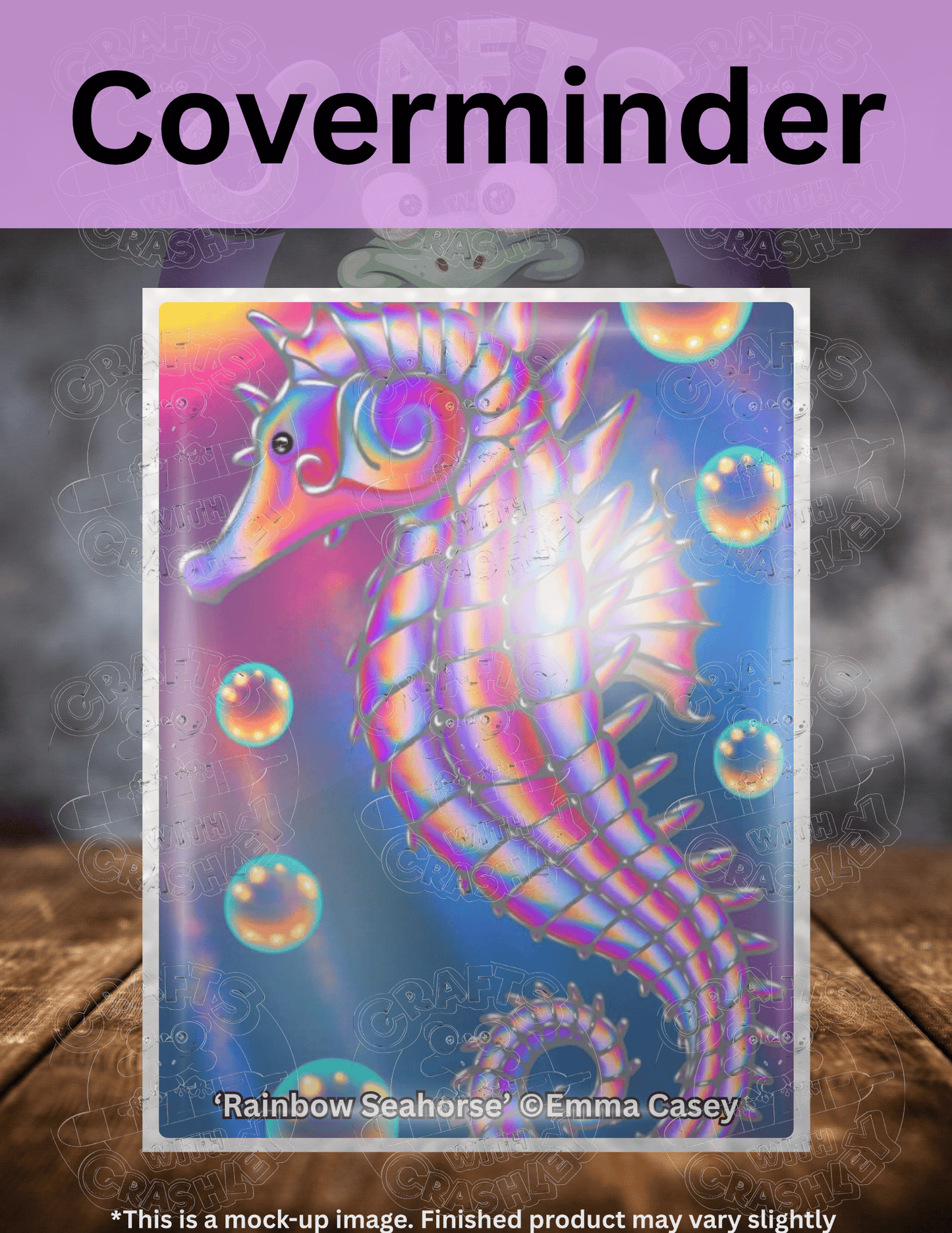 "Rainbow Seahorse" by ©Emma Casey Premium Accessories for Diamond Painting