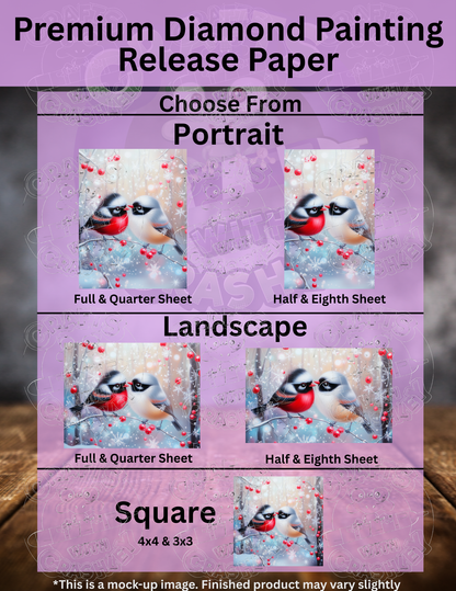 "Feathered Blush" by ©Cocomarshmallow Premium Accessories for Diamond Painting