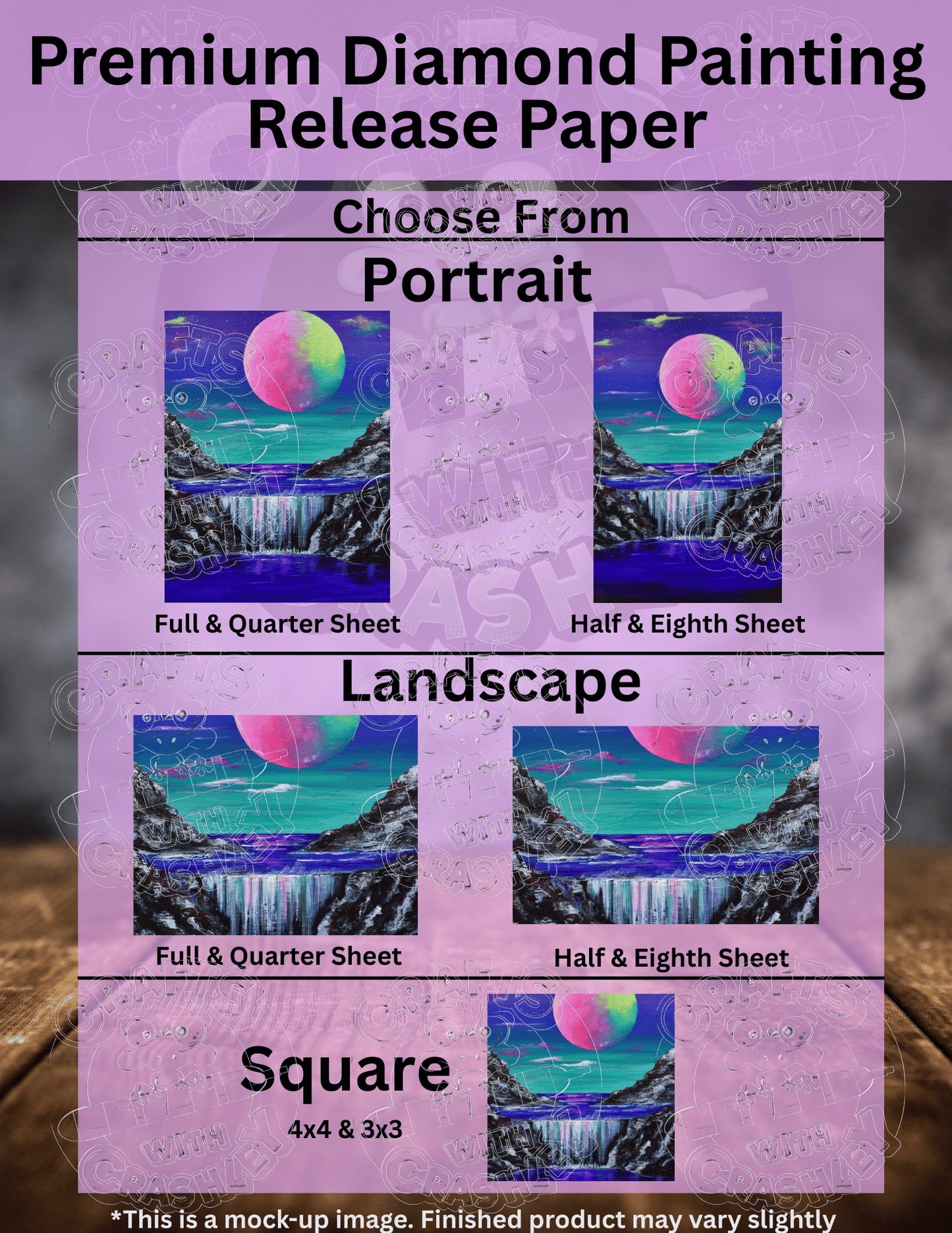 "Aurora Falls" by ©Deborah Malcolm Premium Accessories for Diamond Painting