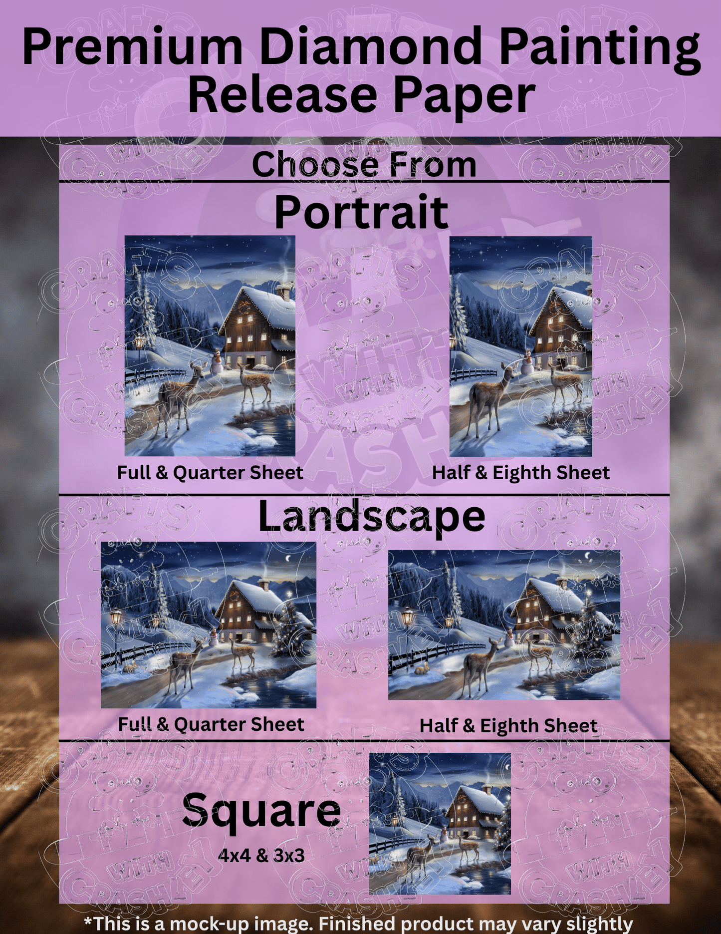 "All is Calm" by ©Tom Wood Premium Accessories for Diamond Painting