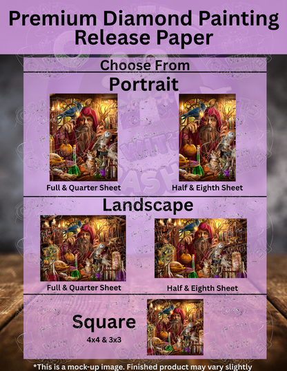 "Merlin's Laboratory" by ©Ciro Marchetti Premium Accessories for Diamond Painting