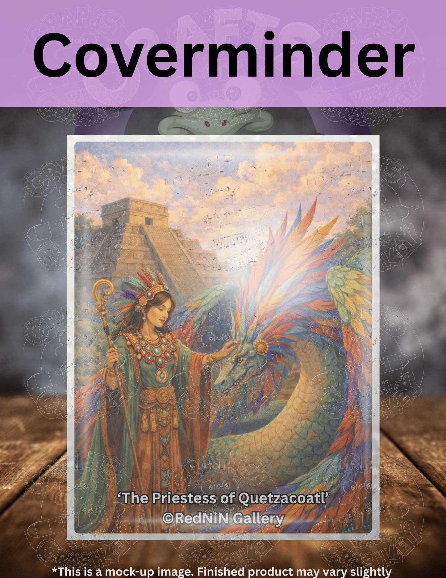 "Priestess of Quetzacoatl" by ©RedNiN Gallery Premium Accessories for Diamond Painting