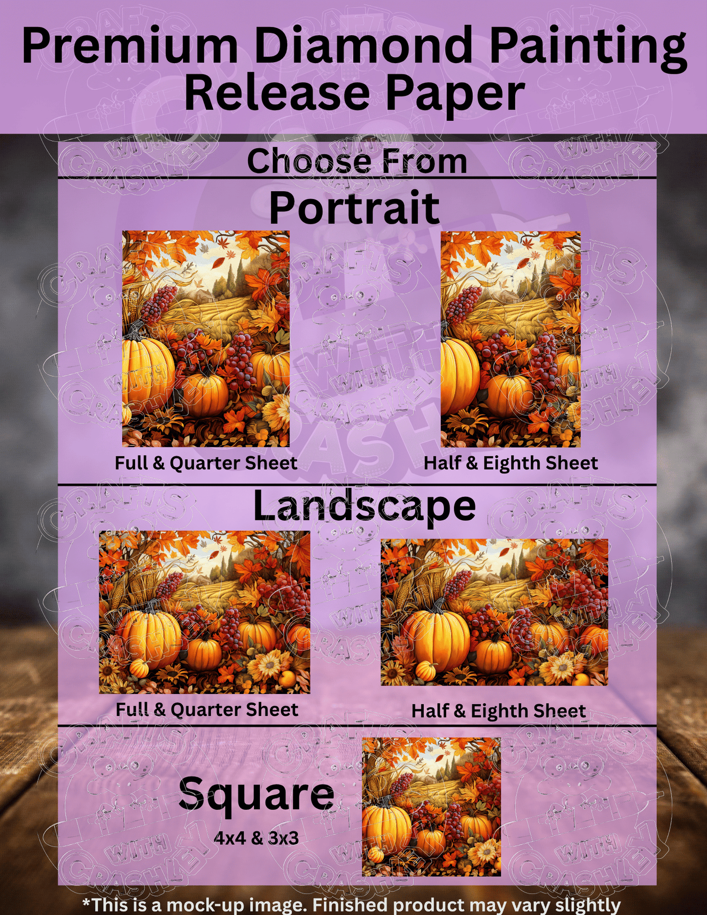 "Autumn Colors Fall" by ©Catriona Crehan Premium Accessories for Diamond Painting