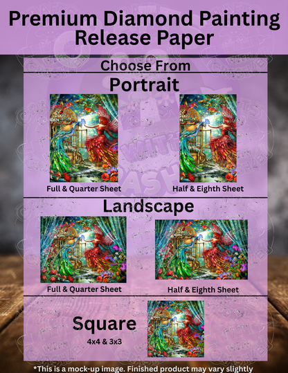 "Red Fairy Forest" by ©Ciro Marchetti Premium Accessories for Diamond Painting