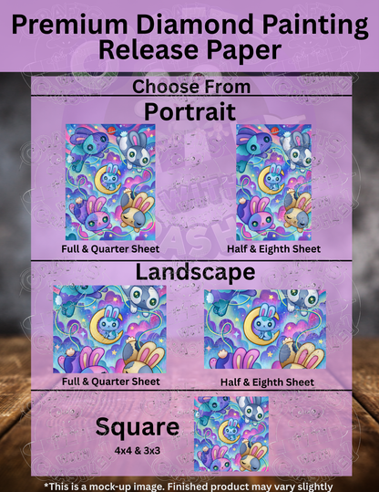 "Usagi Moon" by ©Jeremiah Ketner Premium Accessories for Diamond Painting