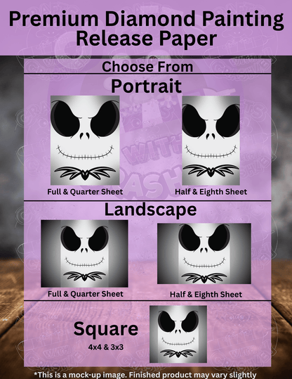 "Skeleton Mask" by ©Mrs Coffee Premium Accessories for Diamond Painting