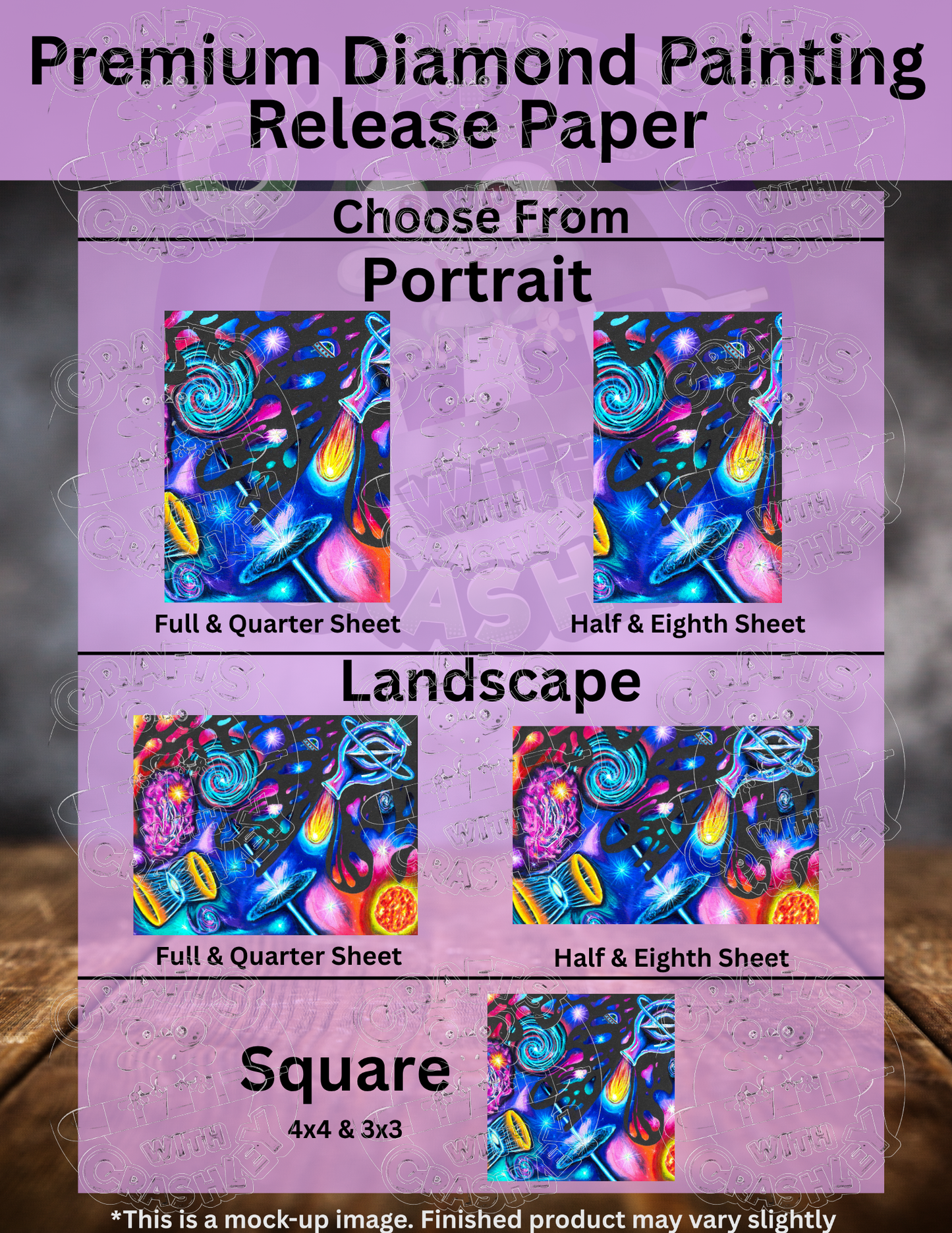 "Essence of the Universe" by ©Courtney Lyons Premium Accessories for Diamond Painting