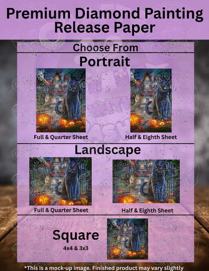 "Halloween Cat" by ©Ciro Marchetti Premium Accessories for Diamond Painting