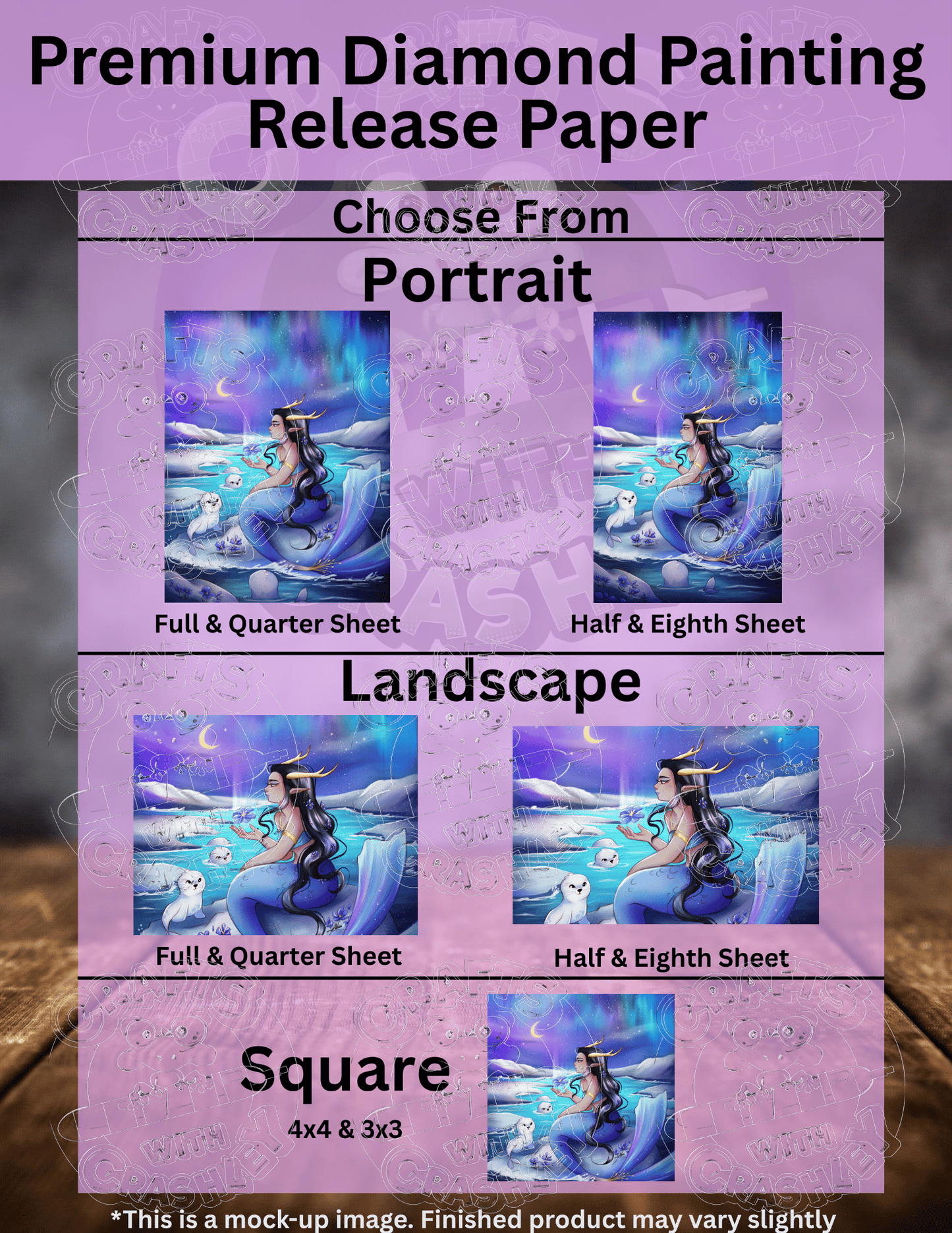 "Himalayan Poppy" by ©Femke Deborah Premium Accessories for Diamond Painting