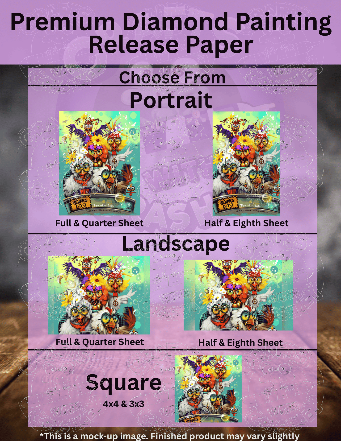 "Trippin With My Sisters" by ©Richard Lorenz Premium Accessories for Diamond Painting