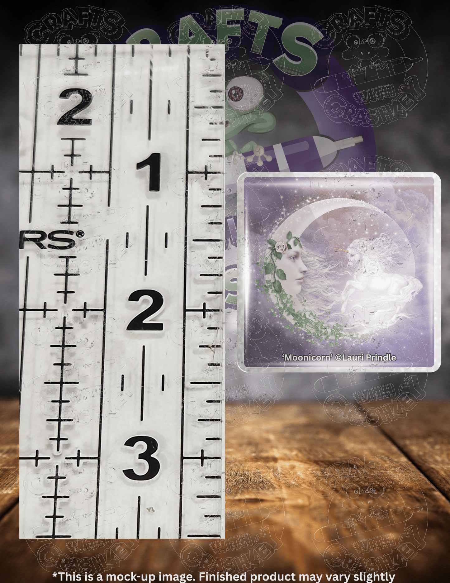 "Moonicorn" by ©Laurie Prindle Premium Accessories for Diamond Painting