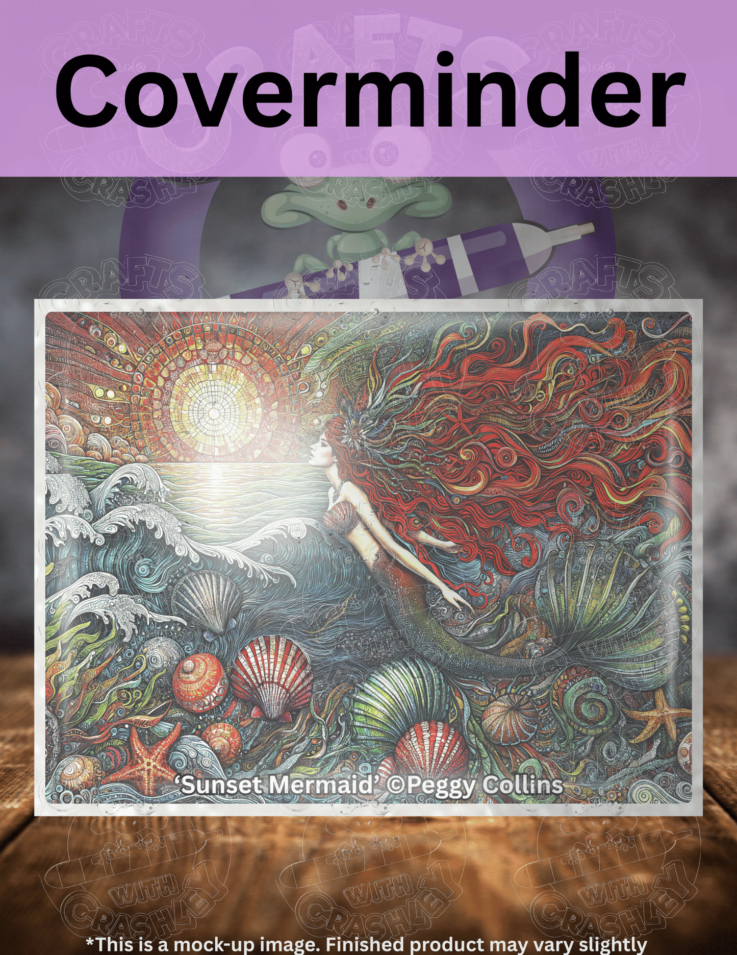 "Sunset Mermaid" by ©Peggy Collins Premium Accessories for Diamond Painting