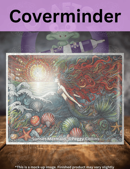 "Sunset Mermaid" by ©Peggy Collins Premium Accessories for Diamond Painting