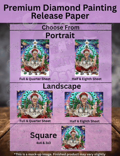 "Bohemian Mrs Claus" by ©Cheryl Baker Premium Accessories for Diamond Painting