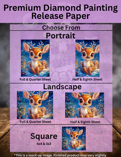 "Gentle as First Snow" by ©Stacy Deal Premium Accessories for Diamond Painting