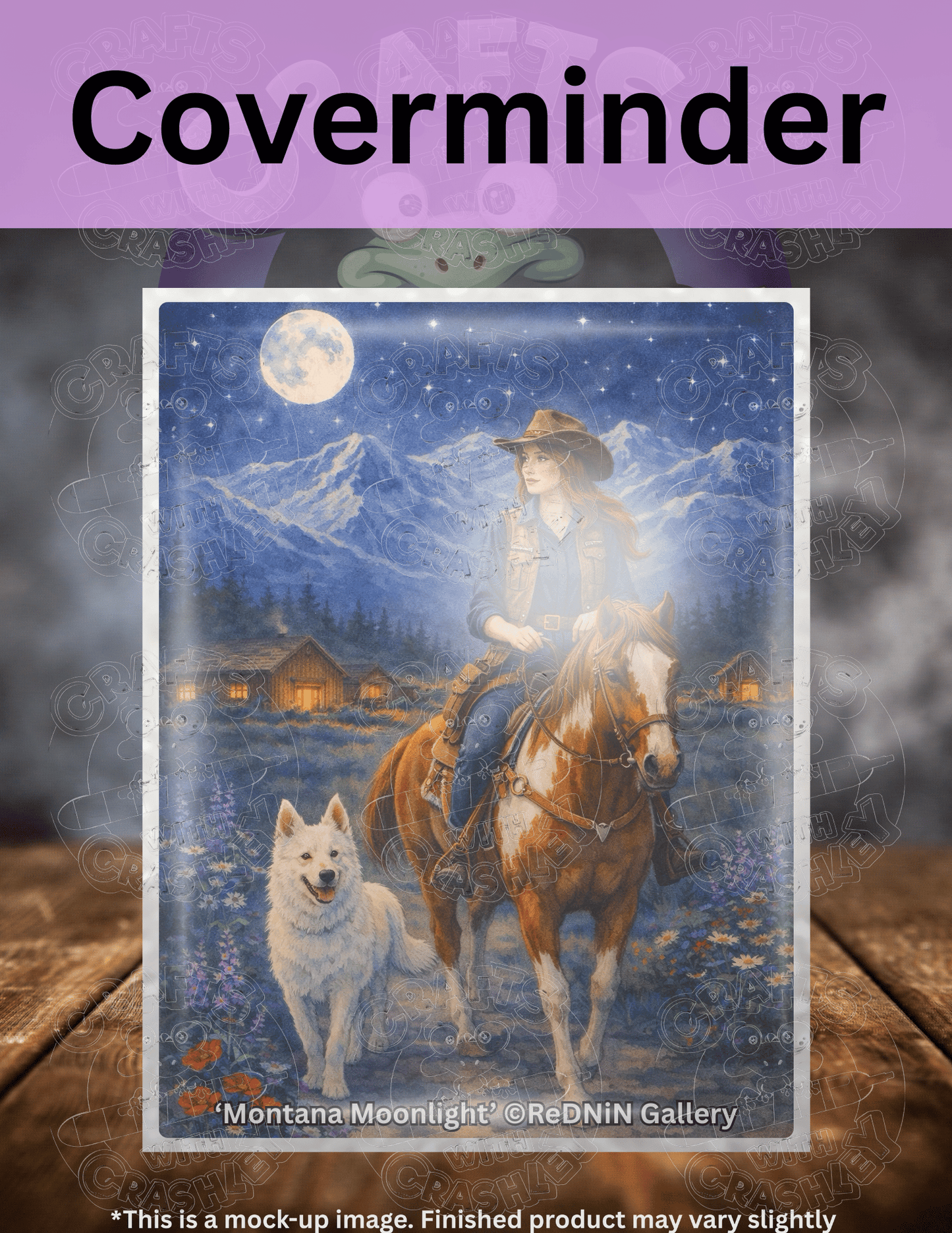 "Montana Moonlight" by ©RedNiN Gallery Premium Accessories for Diamond Painting