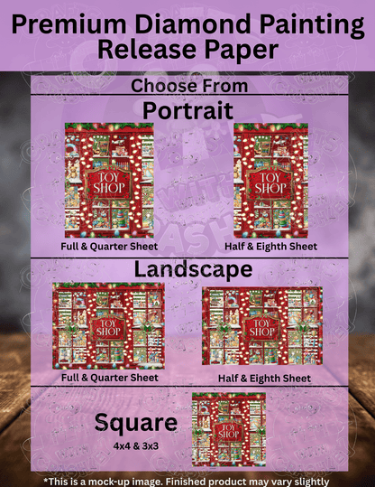 "Toy Shop" by ©Catriona Crehan Premium Accessories for Diamond Painting