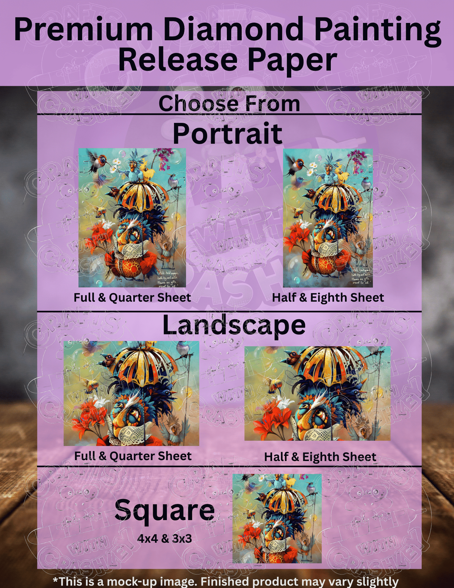 "Ruby" by ©Richard Lorenz Premium Accessories for Diamond Painting