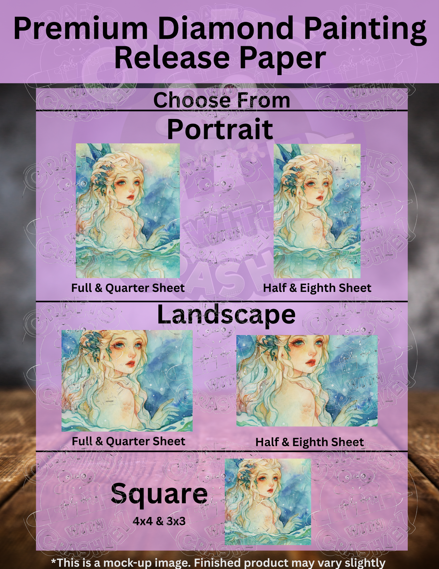 "Ocean Eyes" by ©Margaret Morales Premium Accessories for Diamond Painting