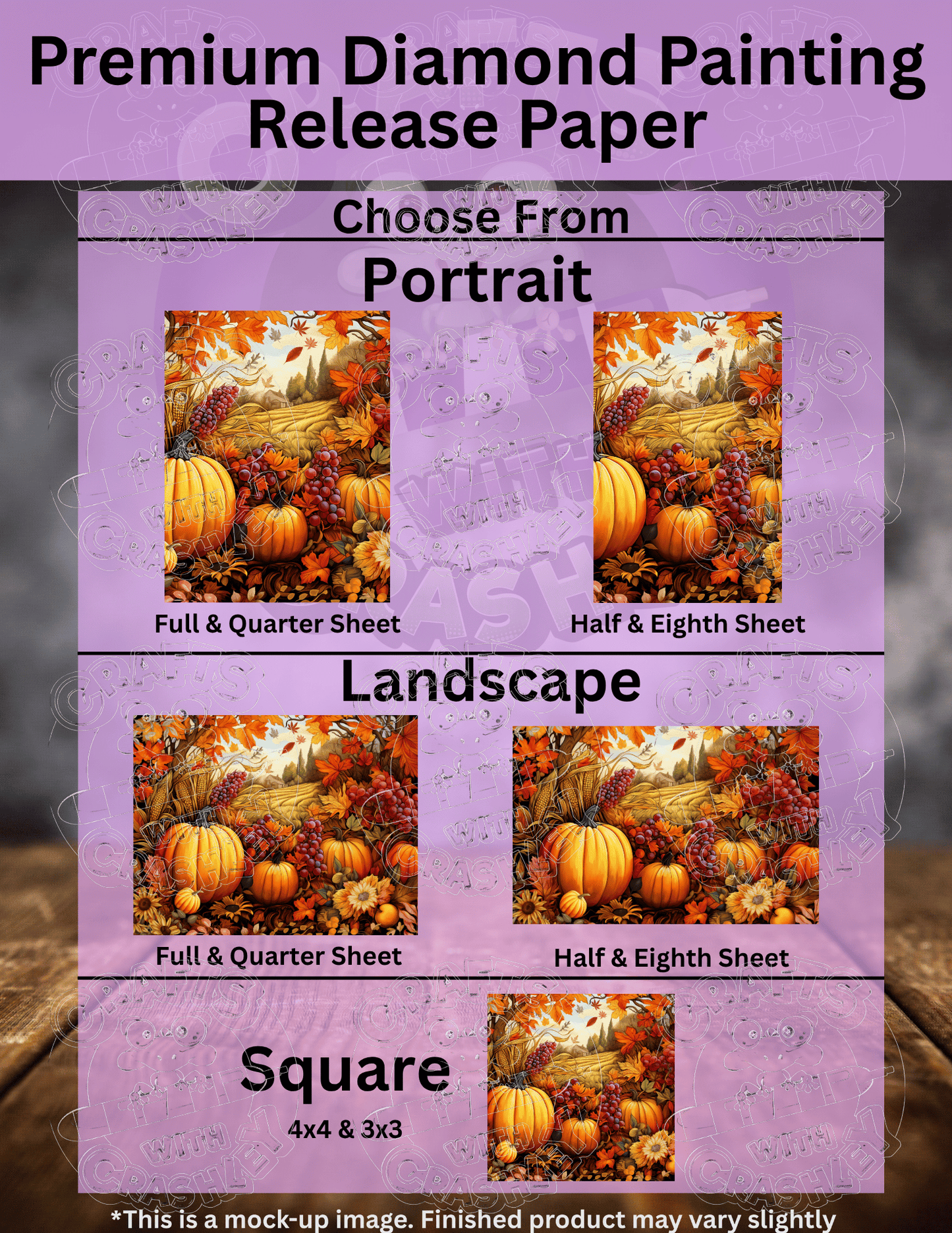 "Autumn Colors Fall" by ©Catriona Crehan Premium Accessories for Diamond Painting