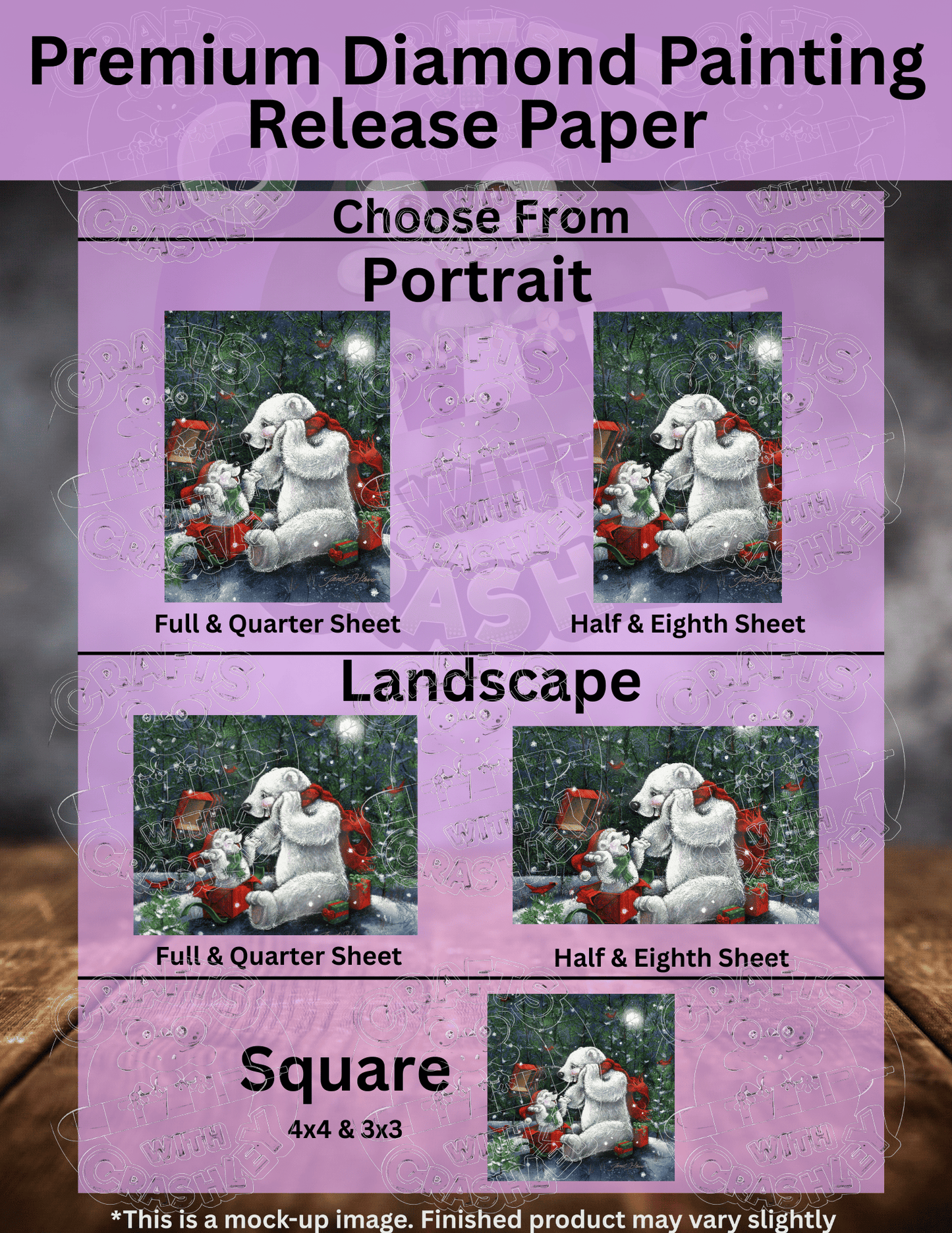 "Surprise!" by ©Janet Stever Premium Accessories for Diamond Painting