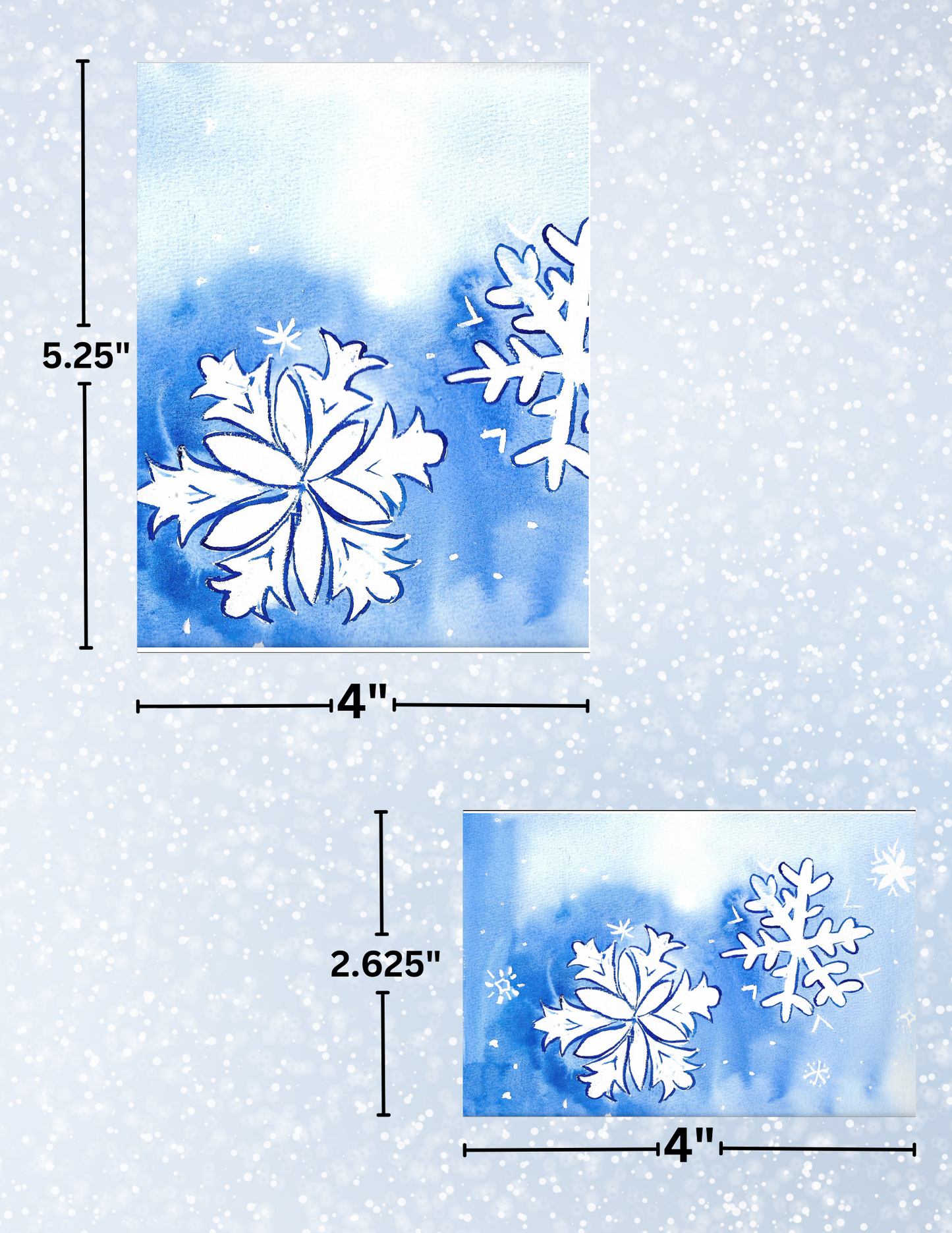 "Snowflakes" By Crafting Journey Decorative Diamond Painting Release Papers