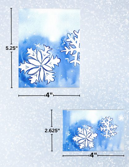 "Snowflakes" By Crafting and Crime Daily Decorative Diamond Painting Release Papers