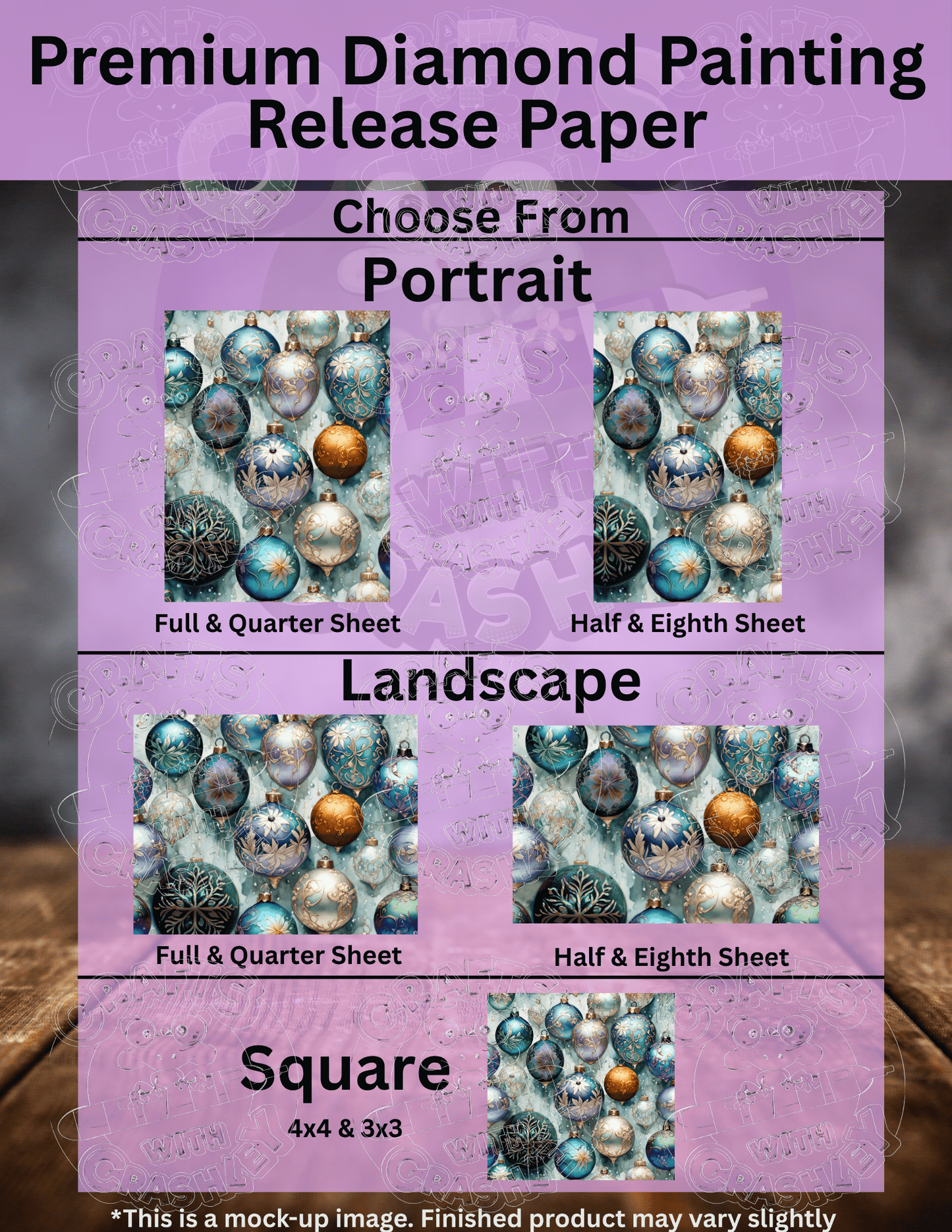 "Ornamental Beauty" by ©T.S. Larking Premium Accessories for Diamond Painting