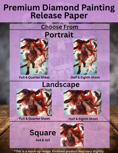 "Witch Apprentice" by ©Femke Deborah Premium Accessories for Diamond Painting