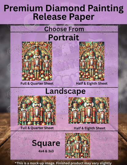 "Nutcrackers on Guard" by ©Peggy Collins Premium Accessories for Diamond Painting