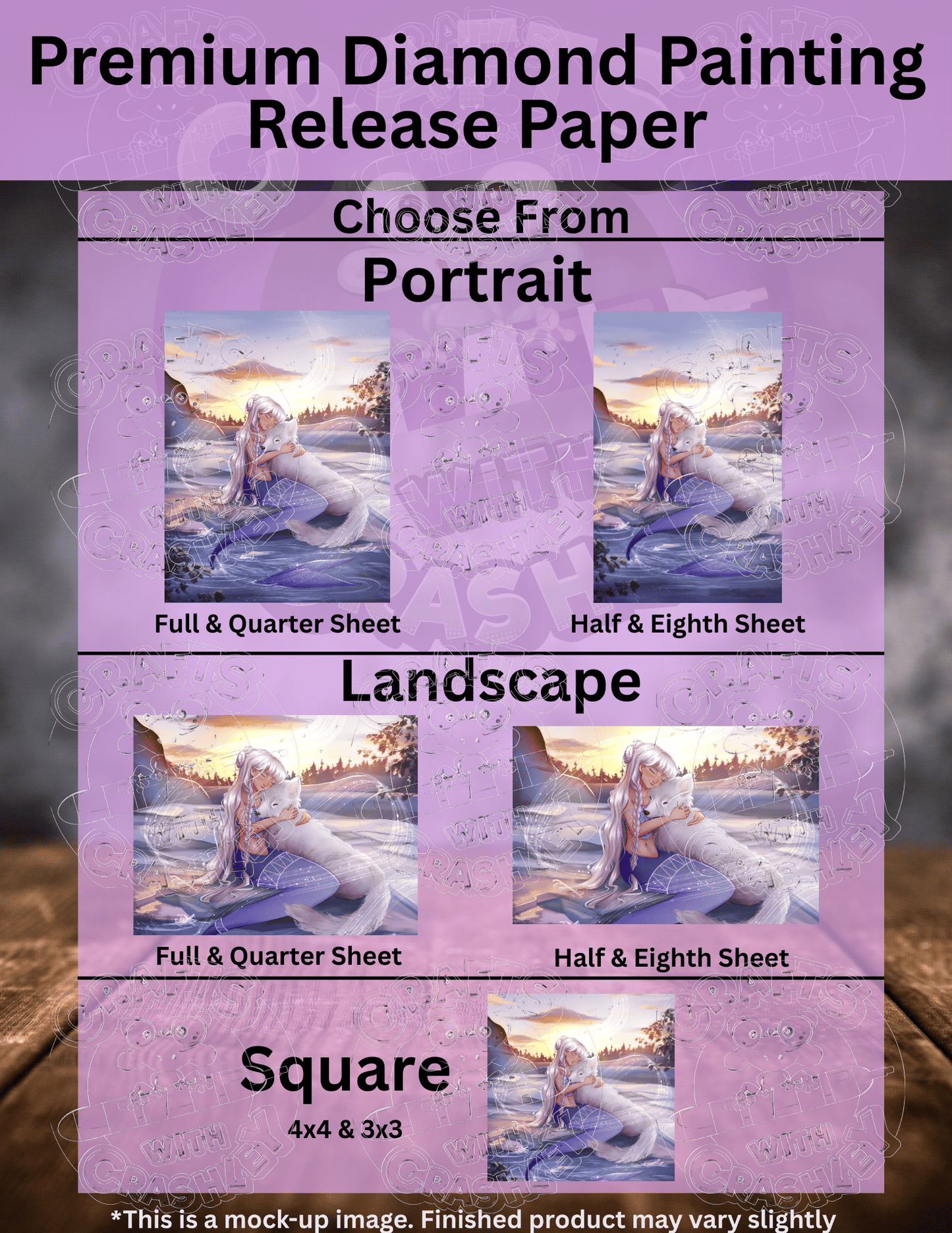 "The Nordic Waters" by ©Femke Deborah Premium Accessories for Diamond Painting