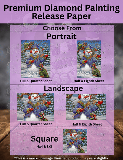 "Snowman Magic" by ©Randal Spangler Premium Accessories for Diamond Painting