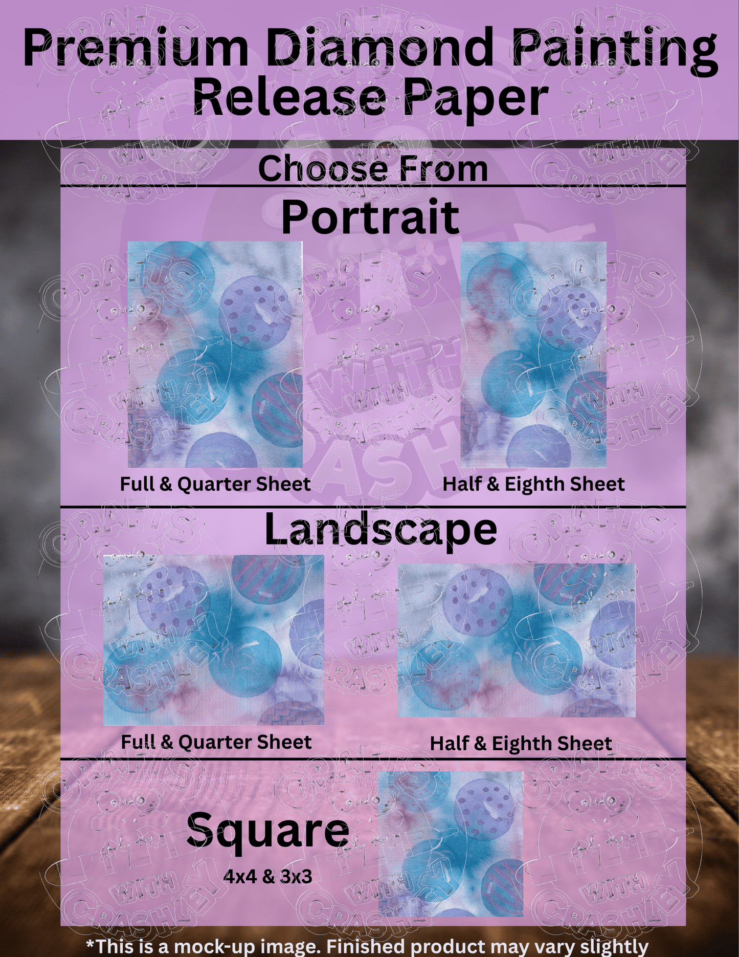 "Blue Balls" by ©Crafting & Crime Daily Premium Accessories for Diamond Painting