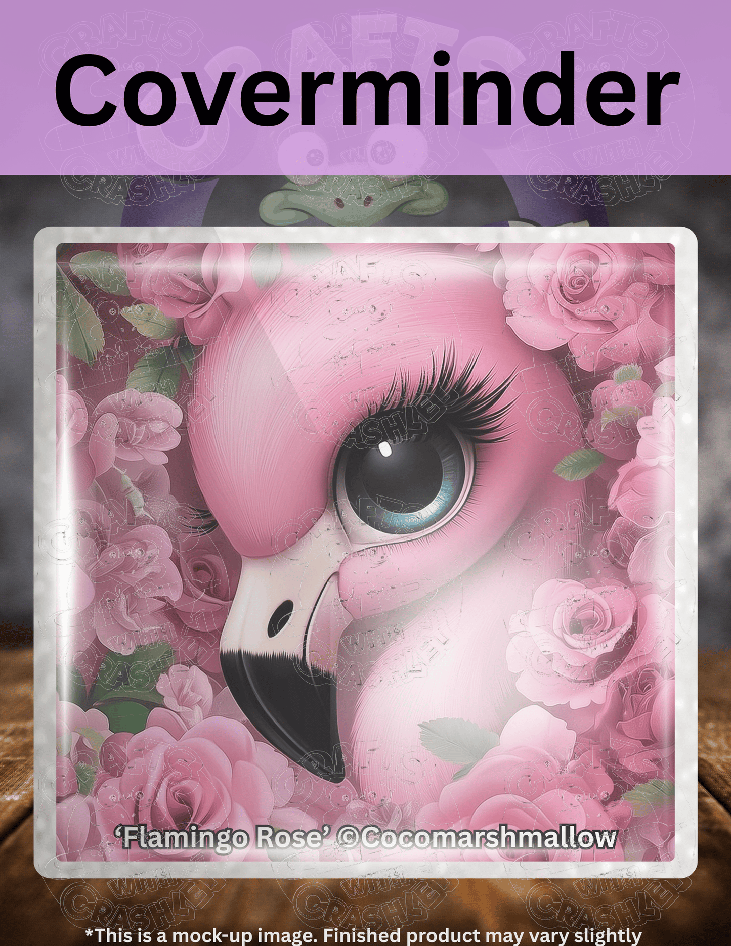 "Flamingo Rose" by ©Cocomarshmallow Premium Accessories for Diamond Painting