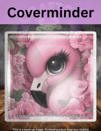 "Flamingo Rose" by ©Cocomarshmallow Premium Accessories for Diamond Painting