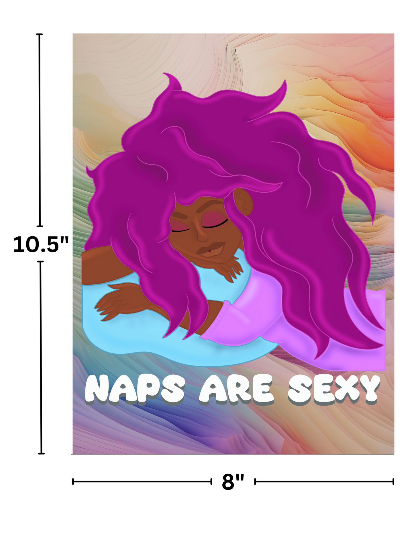 "Naps Are Sexy" by Mrs Coffee Decorative Diamond Painting Release Papers