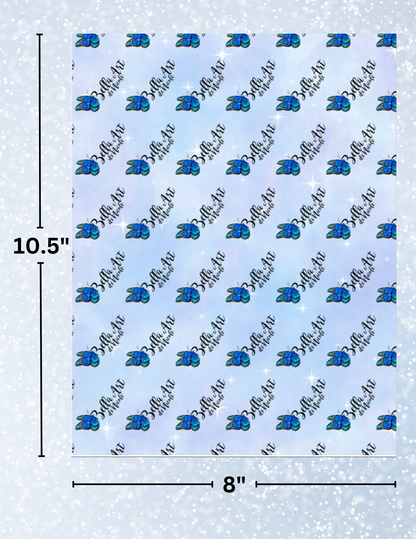 "Bella Art de Nicole 1" Decorative Diamond Painting Release Papers