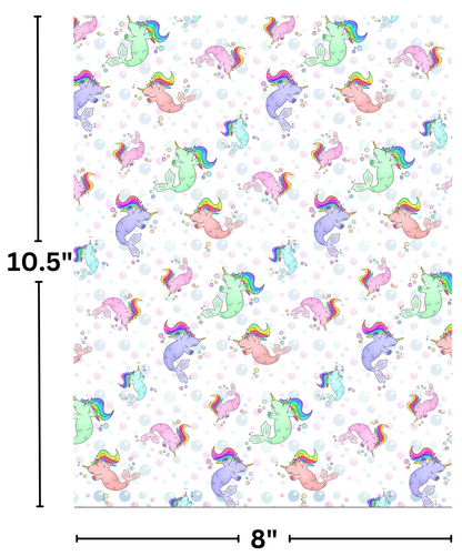 "Rainbow Narlicorns" by Kaleena Kollmeier Decorative Diamond Painting Release Papers