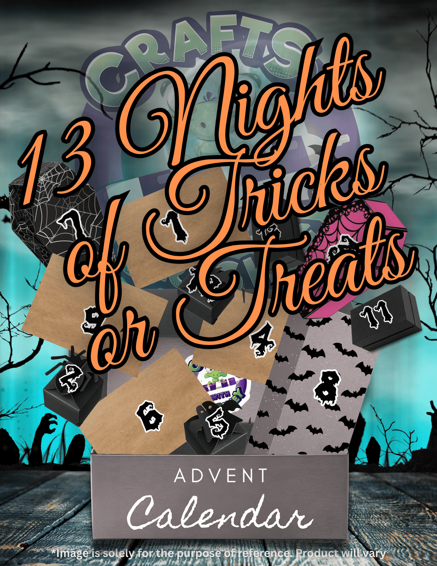13 Nights of Trick or Treats 2026 Advent Style Calendar