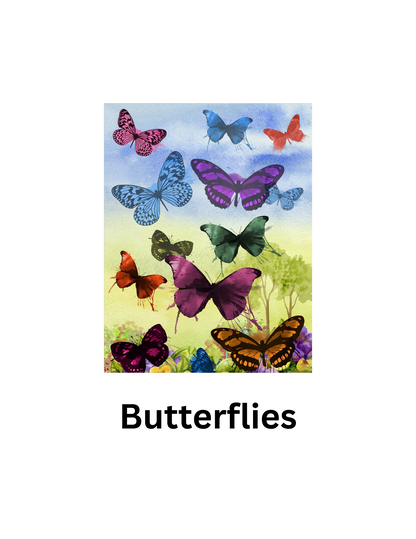 Butterflies Build Your Own Pack Premium Decorative Release Papers