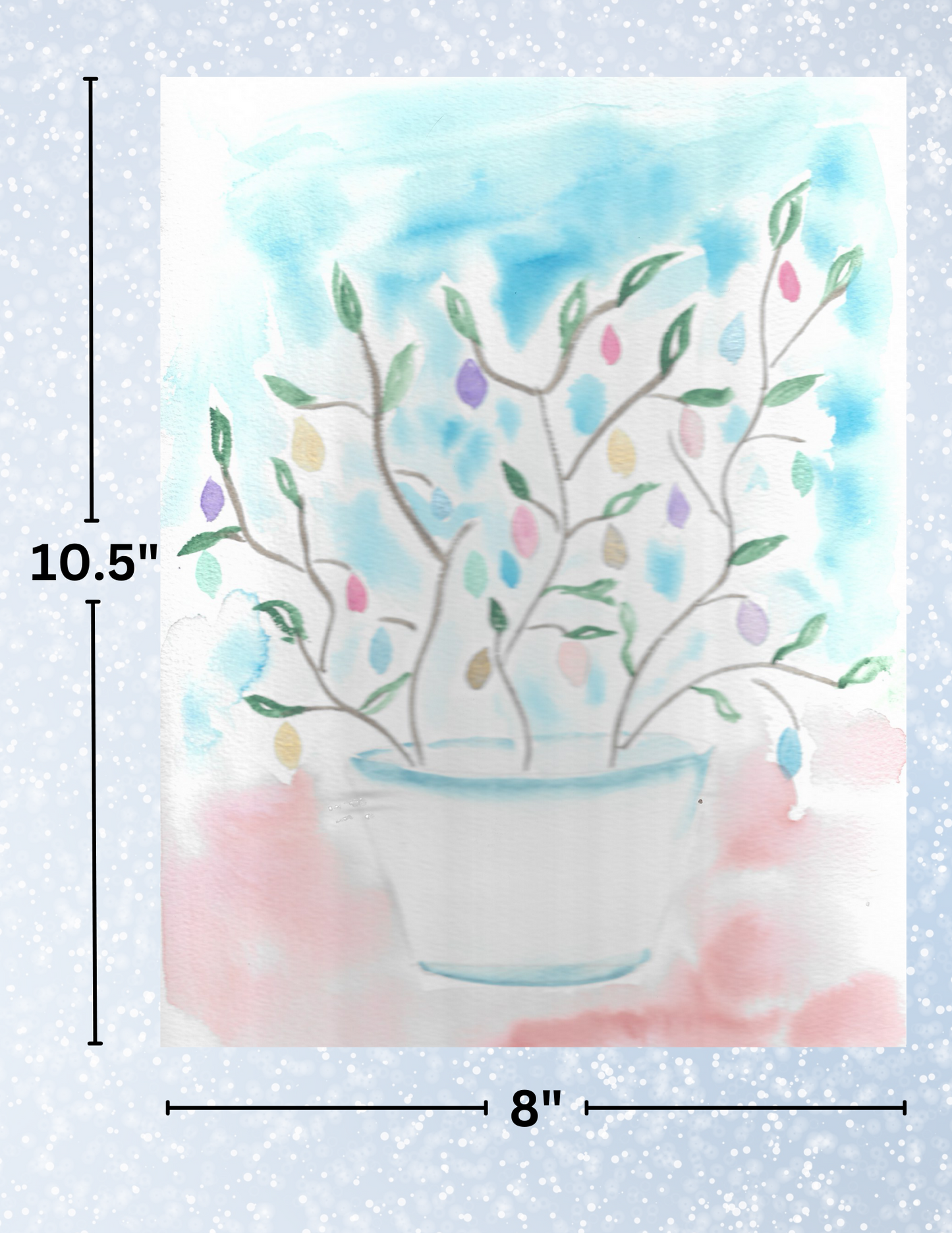 "Pastel Plant" by Crafting Journey Decorative Diamond Painting Release Papers