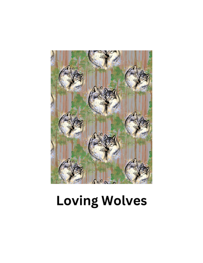 Wolves Build Your Own Pack Premium Decorative Release Papers