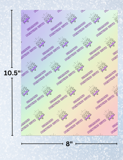 "DP with Sparklers 1" Decorative Diamond Painting Release Papers