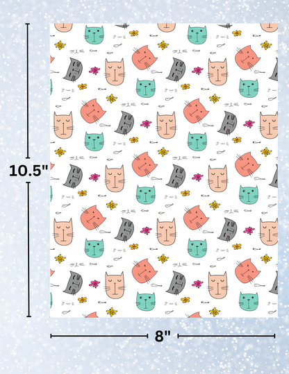 "Kitty Cats" Decorative Diamond Painting Release Papers