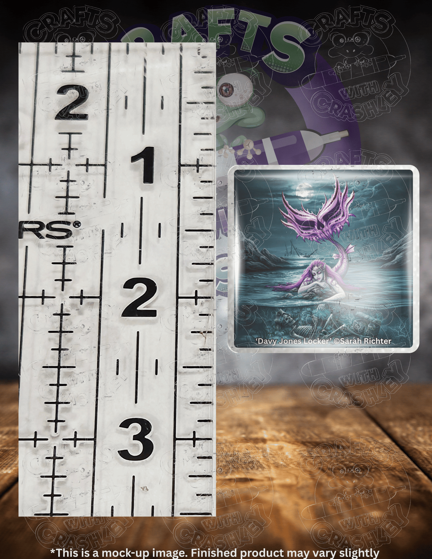 "Davy Jones Locker" by ©Sarah Richter Premium Accessories for Diamond Painting