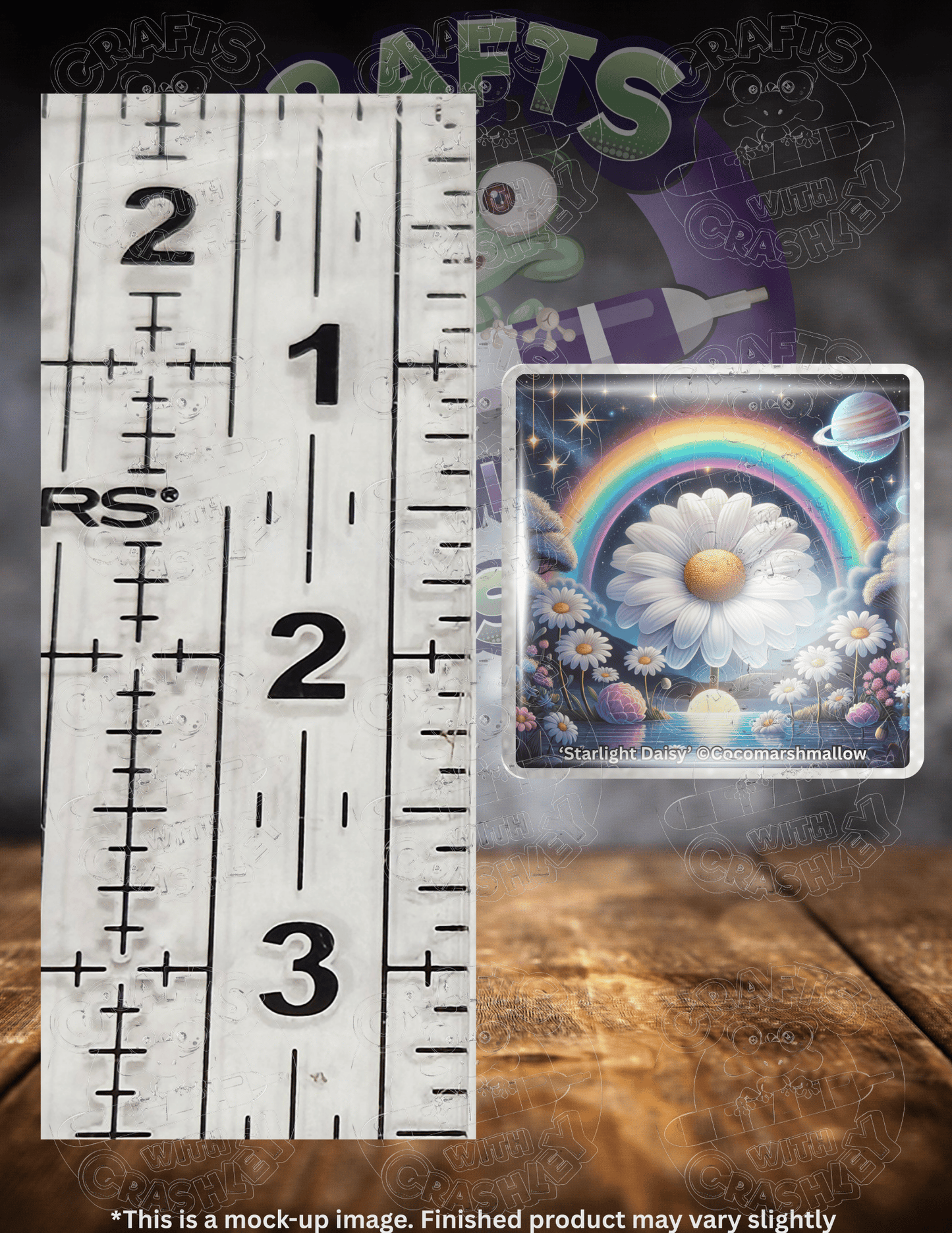 "Starlight Daisy" by ©Cocomarshmallow Premium Accessories for Diamond Painting