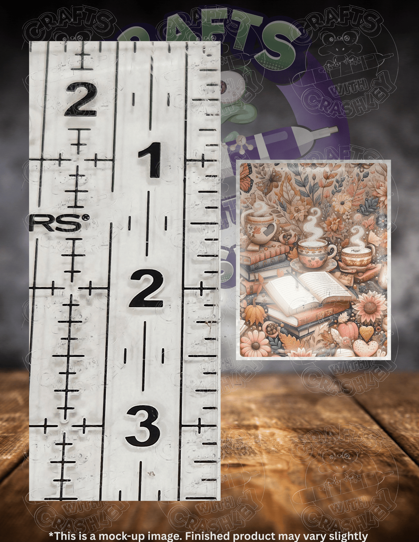 "Autumn Book Stack" Premium Accessories for Diamond Painting